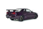1999 Nissan Skyline GT-R (R34) Z-Tune 1:18 Scale Diecast Model Car by Solido – Purple - Image 2
