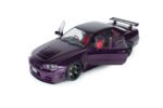 1999 Nissan Skyline GT-R (R34) Z-Tune 1:18 Scale Diecast Model Car by Solido – Purple - Image 9