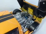 ⁦2004 Ford GT Concept | 1:12 Scale Diecast Model Car | MotorMax | Yellow⁩ - الصورة ⁦3⁩