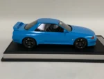 ⁦Nissan Skyline GT-R (R32) Customized Version Limited Edition 30/99 1:18 Scale Diecast Model Car by MOTORHELIX – Light Blue⁩ - الصورة ⁦5⁩