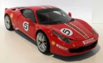 Ferrari 458 Challenge | 1:18 Scale Diecast Model Car | Hot Wheels | Red - Image 3