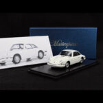 ⁦Porsche 754 T7 Prototype 901/911 Coupe 1959 1:43 Scale Diecast Model Car by AutoCult⁩ - الصورة ⁦2⁩