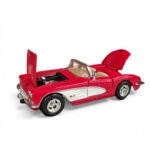 1959 Corvette 1:24 MotorMax Diecast Model Car - Image 3