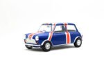 Mini Cooper Union Jack 1:18 Scale Diecast Model Car by TINY | Blue, Red & White Collectible