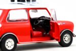 Mini Cooper Rally #177 1:18 Scale Diecast Model Car by TINY | Red & Yellow Rally Livery Collectible - Image 4
