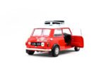 Mini Cooper Rally #177 1:18 Scale Diecast Model Car by TINY | Red & Yellow Rally Livery Collectible - Image 3