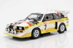 ⁦Audi Quattro S1 #2 Monte Carlo 1:18 ixo⁩ - الصورة ⁦3⁩
