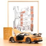 ⁦Porsche 992 911 GT3 1:18 Diecast by Norev⁩ - الصورة ⁦3⁩