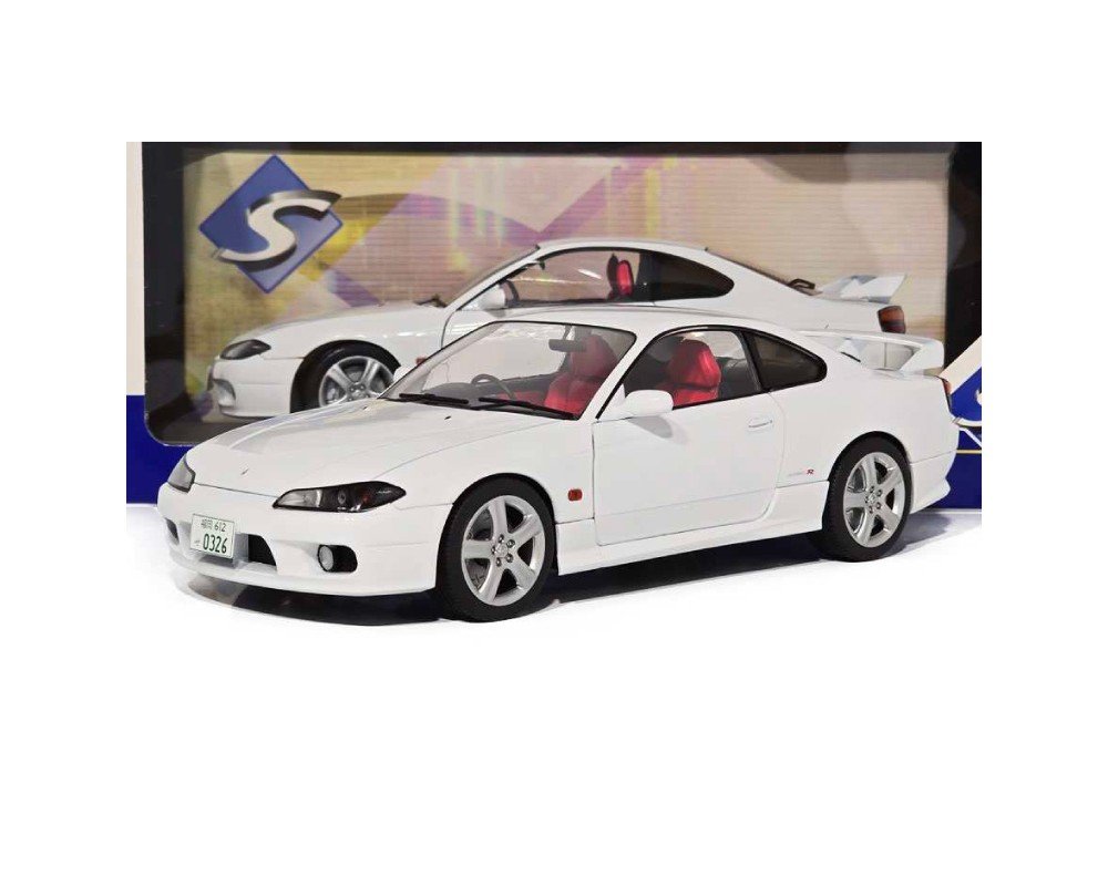 SLD-029-BC (1) Nissan Silvia S15 Spec-R 1:18 Solido Diecast - الصورة 1