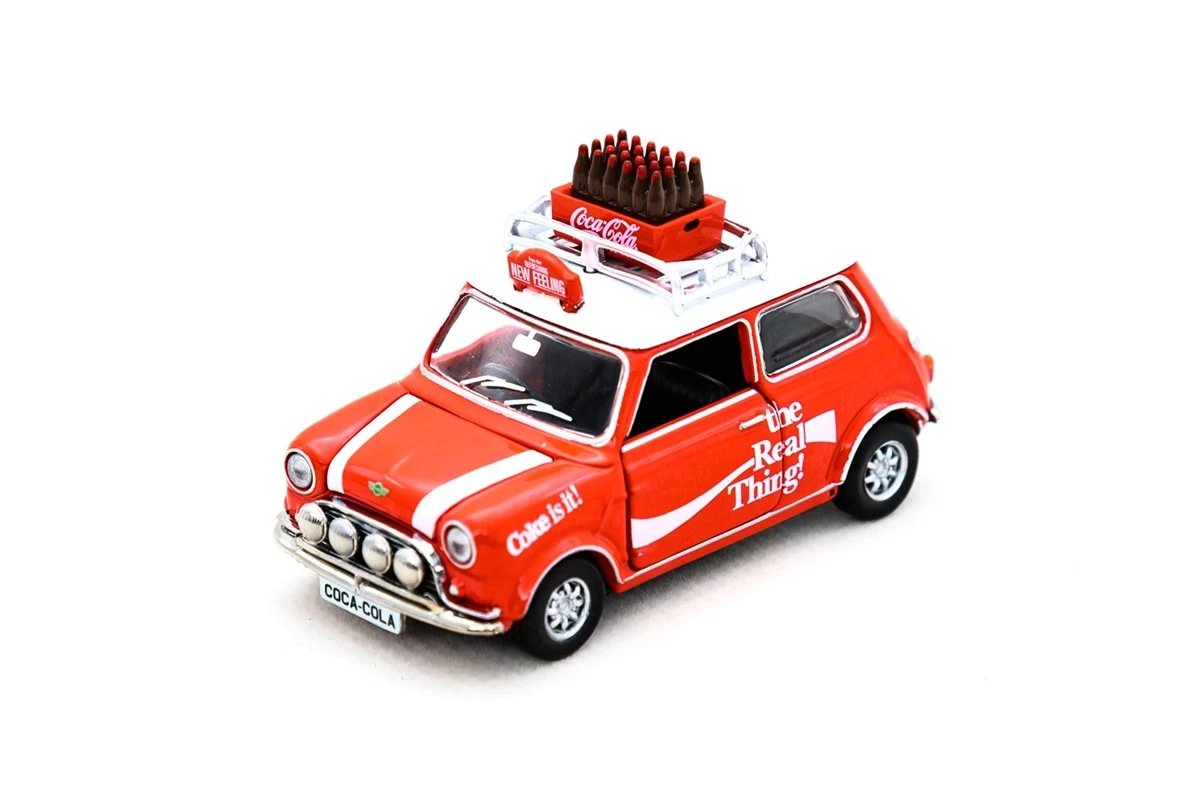 TNY-002-BC-5 Mini Cooper MK1 Coca-Cola 1:64 Diecast by TINY - Image 1