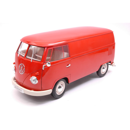 WEL-003-BC (2) 1963 VW T1 Van 1:18 Welly Diecast Model - Image 1